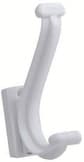 PERCHA DOBLE BLANCA  BLISTER X  1