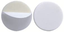 TOPE ADHESIVO REDONDO BLANCO -  BLISTER X 12