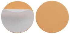 TOPE ADHESIVO REDONDO   BEIGE  -   BLISTER X 12
