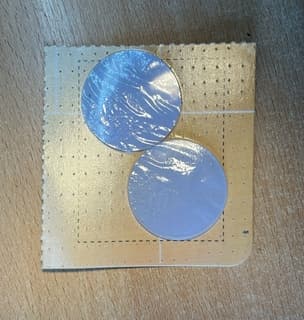 TOPE ADHESIVO REDONDO TRANSPARENTE - BLISTER X 12