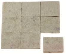TOPE FIELTRO RECT. 3 X 2,5 CM BLISTER X 9 UNIDADES