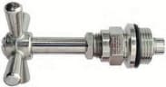 CABEZAL PH LLAVE DE PASO 1/2` CROMO (SIN COLA)