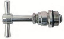 CABEZAL CAUDAL LLAVE DE PASO 1/2` CROMO