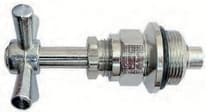 CABEZAL CAUDAL LLAVE DE PASO 3/4` CROMO