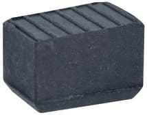 REGATÓN DE GOMA RECTANGULAR PARA ESCALERA