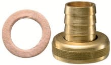 MANGA DE BRONCE PULIDO PARA CANILLA 3/4`